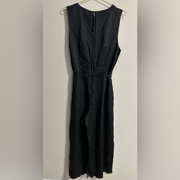 Ettitude Sateen Jumpsuit in Onyx size Large. New without tag - Picture 6 of 10